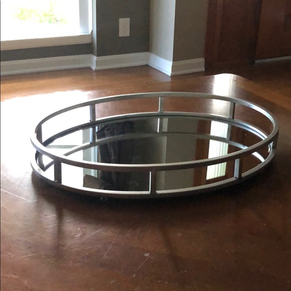 Decorative glass tray - Picture 1 of 3